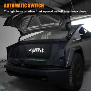 Emblème de coffre avant éclairé par LED et bande lumineuse ambiante pour Tesla Cybertruck - Product Image 2