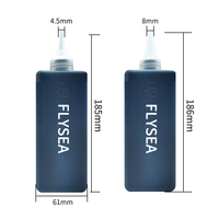 Recharge d'encre à pointe de pinceau plat 3 couleurs 500ML noir bleu rouge pour une écriture uniforme et lisse pour les marqueurs permanents
