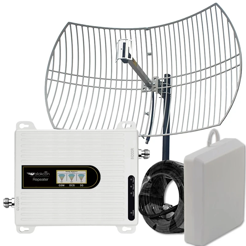 Усилитель сотового сигнала 1 км 3G 4G, усилитель мобильного сигнала, усилитель связи, усилитель сигнала сотового телефона, ретрансляторы, усиление сетчатой антенны