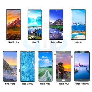 LCDs de telefone celular para Samsung Galaxy Note 3 4 5 7 8 9 10 Plus 10 + Lite 5G 20 Ultra Note10 + Note20 Tela de substituição