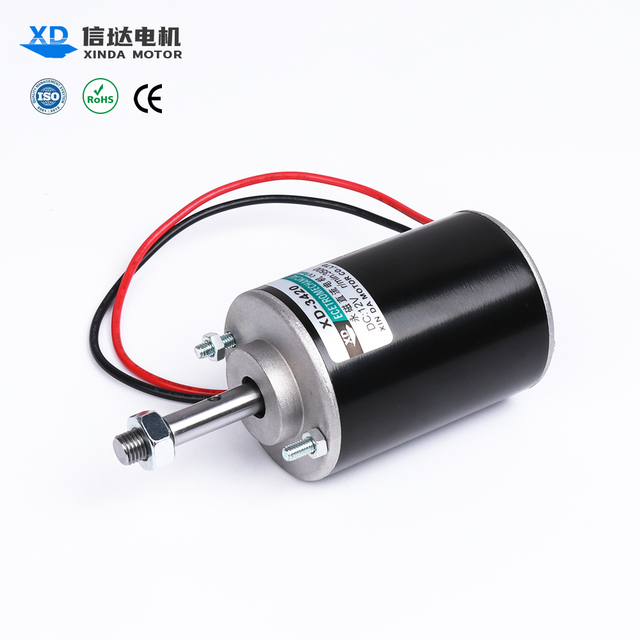 Xinda Factory Custom 3420 Motor 12V 3500rpm 24V 7000rpm DC Brushed Motor with Adjustable Speed Permanent Magnet Construction