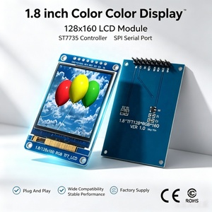 FYX Stock 1.8 英寸 TFT <span class=keywords><strong>LCD</strong></span> SPI 显示模块 1.8 英寸彩色屏，适用于 Arduino 51 ARM MCU SPI 接口 - Product Image 1