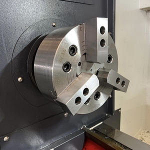 Chinês de tamanho médio <span class=keywords><strong>CNC</strong></span> horizontal torno plano fabricante CK6150 CK6163 torno <span class=keywords><strong>CNC</strong></span> totalmente automático - Product Image 3