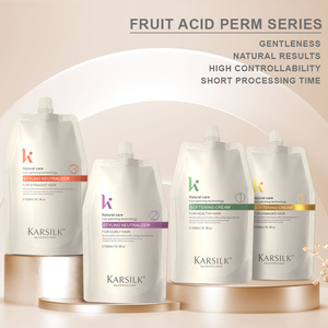 Loción permanente para el cabello con etiqueta privada al por mayor, crema rizadora alisadora profesional de salón <span class=keywords><strong>Natural</strong></span> de larga duración - Product Image 4