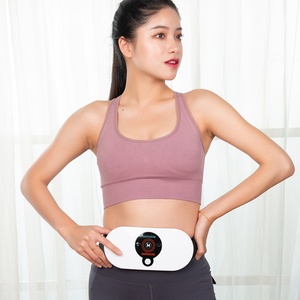 Ceinture abdominale avec patchs de soulagement, dispositif pour règles douloureuses, masseur de cou blanc, masseur de taille ABS 3 niveaux - Product Image 5