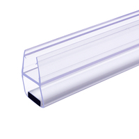 Guida 716009 180 Graden Badkamer Sliding Glass/Aluminium Koelkast/Douche Borstel Magneet Afdichtstrip Voor Akoestische Deur