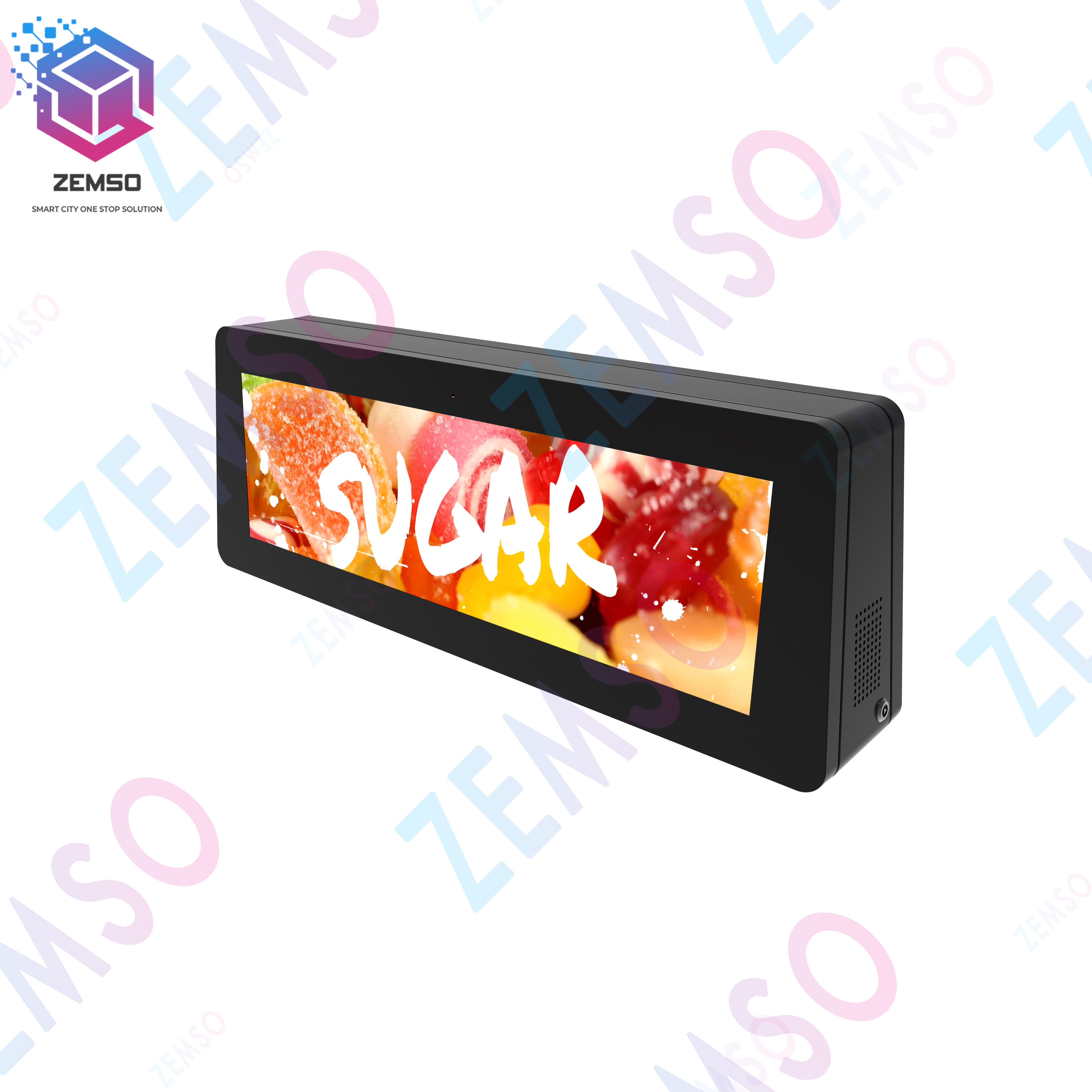 Full Color Outdoor Taxi Roof Led Display Vehicle-mounted Led Screen Car Advertising Digital Sign