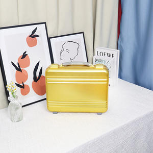 Boîte à outils en aluminium Obox 30L, portable, finition rose gold poli, pour instruments de précision et échantillons - Product Image 3