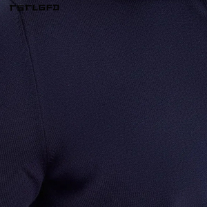 High Quality Men Cotton <b>Polo</b> Shirt Navy Blue <b>White</b> Contrast Tipping Short Sleeve Old Money Style Summer Luxury Casual <b>Polo</b> - Product Image 4