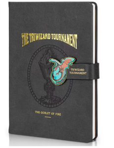 Deli High-End HarryPotter Co-Branded Hardcover Business Learning <strong>Notebook</strong> A5 Size Leather PU Cover School Gift Purpose 22293 - Product Image 2