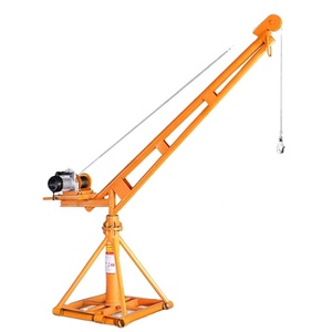 Jyh 360 độ Mini Crane khỉ hoist Lift JIB Crane với Palăng điện ngoài trời nhà xây dựng ngành công nghiệp - Product Image 3