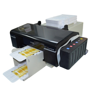 digital plastic id card printing machine pvc card printing machine id membership cd dvd printing machine printers