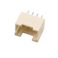 Connecteur SMT Fils-Planches à Angle Droit, Pas de 2,0 mm, Simple Rangée, 2, 7, 16 Broches avec Verrouillage, Cuivre Étamé Nickelé