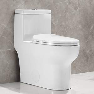 Vente en gros de cuvette de toilette blanche de haute qualité à compostage à sec d'une seule pièce - Product Image 2