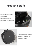 ZIFON YT-2000 Trépied Stabilisateur Smart Face Tracking Caméra Téléphone Stand avec Télécommande électrique motorisé rotatif