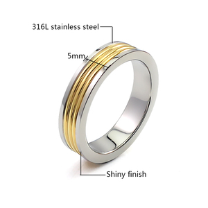 Neue Mode Herrenring Großer Rabatt Aktion Edelstahlringe Mädchen Kreative Party Schmuckringe Geschenke Accessoires - Product Image 3