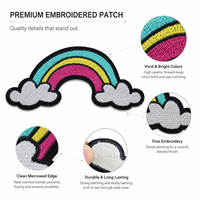 Patchs brodés personnalisés en sergé pour vêtements, chapeaux, vestes et accessoires – Fabrication OEM
