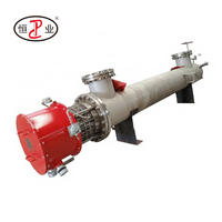 Chauffe-circulateur électrique à bride antidéflagrant certifié ATEX sur mesure 400 kW pour le chauffage de gaz pétrochimiques et la traitement des liquides