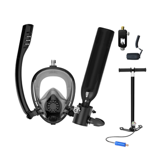 Mini Botella De Oxígeno 0.5L Lung Tank - Bolsa De Almacenamiento Respiración Subacuática Para Buceo Y Limpieza De Embarcaciones