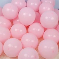Ballons de fête rose Pastel 5 pouces 100 pièces Mini Macaron rose ballons en Latex pour anniversaire mariage décorations de Baby Shower