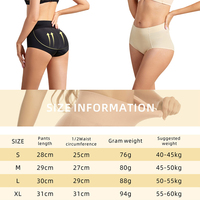 Coussinets de fesses, culottes avec faux fessiers, fessiers naturels en forme de pêche pour femmes, artefact pour fessiers complets, culottes sans couture avec coussinets de hanche, faux fessiers, rehausseur de fessiers