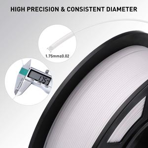 Nhiệt độ cao nylon độ dẻo dai cao và mặc sức đề kháng 1.75 mét 3D in ấn hàng tiêu dùng 1kg Nylon PLA 3D máy in Filament - Product Image 4