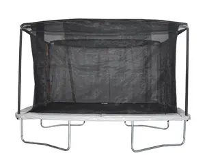 <span class=keywords><strong>Trampoline</strong></span> de <span class=keywords><strong>gymnastique</strong></span> rectangulaire de <span class=keywords><strong>compétition</strong></span> de 12 pieds carrés avec filet - Product Image 1