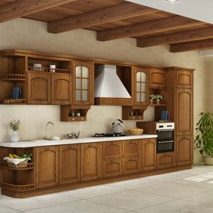 Gabinete de cocina de muebles de Nueva York simple moderno para diseño de cocina moderno simple - Product Image 3
