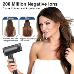 Sèche-cheveux <span class=keywords><strong>à</strong></span> température constante, sans dommage pour les cheveux, séchage rapide, faible bruit, contrôle thermique, avec diffuseur - Product Image 4
