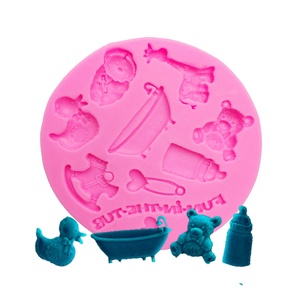 Moldes de Silicona para Pies y Manos de Bebé, Herramienta para Decoración de Pasteles de Chocolate y <span class=keywords><strong>Fondant</strong></span>, Decoración del Hogar, Moldes para Pies - Product Image 4