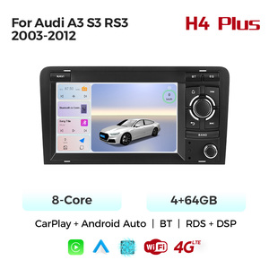 Écran audio de voiture MEKEDE H2 H4 H6, écran de voiture, Car-play, multimédia, DVD, <span class=keywords><strong>navigation</strong></span>, 7 pouces pour <span class=keywords><strong>Audi</strong></span> A3 S3 RS3 2003-2012 - Product Image 1
