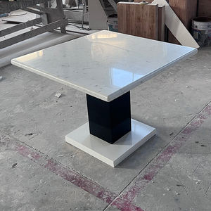 2025 superficie sólida piedra superior muebles mesa de comedor para el hogar mesas de cena cuadradas - Product Image 4