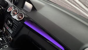 Kit d'éclairage d'ambiance ZYCELA 12V <span class=keywords><strong>3</strong></span>-5W pour mise à niveau des sorties d'air avant de type turbine pour Mercedes-Benz Classe C W204 2010-2014, lumières LED automobiles - Product Image 4