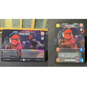 Admiral Poe Boba Fett Darth Wedge Ant Lando Cal Solo Jump Lightspeed (JTL) Tarjeta <span class=keywords><strong>de</strong></span> Papel Ecológica Personalizada Lavable para Exhibición - Product Image 3