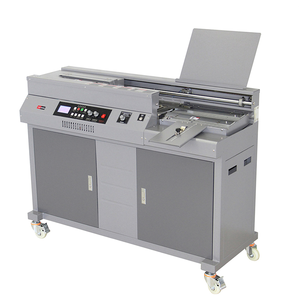 Machine de <span class=keywords><strong>reliure</strong></span> automatique à colle, machine de <span class=keywords><strong>reliure</strong></span> parfaite <span class=keywords><strong>pour</strong></span> livres, relieuse à colle thermofusible <span class=keywords><strong>pour</strong></span> carnets et magazines imprimés - Product Image 4