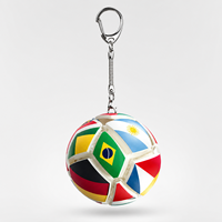 Porte-clés anti-stress personnalisé avec logo, en forme de ballon de football, jouet sensoriel, cadeau promotionnel pour événements sportifs, pour enfants et adultes