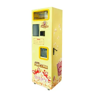 automatischer selbstbedienungs-verkaufsautomat 110v 220v gewerbe popcorn popping automat