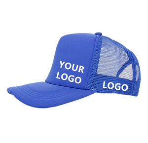 Gorras Trucker Personalizadas con Logo en Blanco para Hombre y Mujer, Gorras de Malla para DIY, Estampado en Caliente, Regalos Promocionales - Product Image 1