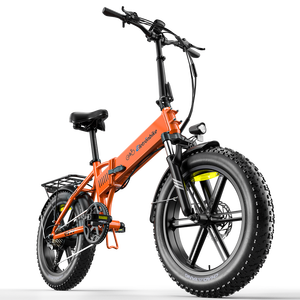 20 Inch Foldable Fat Tire Electric Bike Aluminum Alloy <b>Frame</b> 55Nm Motor 48V 13Ah Battery NFC Unlock SHIMANO 7 Speed E-<b>bicycle</b> - Product Image 3