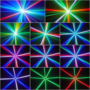 Luz LED/Láser RGBW Profesional de 150W con Ocho Brazos para Patrones Estroboscópicos, Bola Mágica, DJ, Discoteca, Escenario - Product Image 4