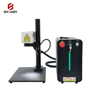 20W MINI Motorized Z Axis Smart Fiber Laser Marking Machine of Portable Type Raycus Cheap Printing Metal Plastic Glass - Product Image 1