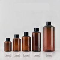 Shampoo Body Wash Lotion Bernstein in 50ml 100ml 150ml 200ml 300ml 500ml Hautpflege verpackung PET-Sprüh flasche