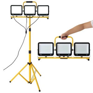 Meijiu ánh sáng siêu sáng 30W đôi đầu có thể điều chỉnh Tripod LED làm việc Ánh Sáng IP65 không thấm nước ngoài trời - Product Image 4