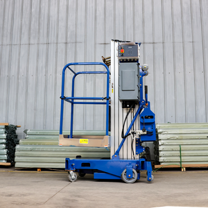 Efisiensi tinggi tiang tunggal mengangkat tiang tunggal vertikal untuk pekerjaan yang ditinggikan secara efisien - Product Image 6