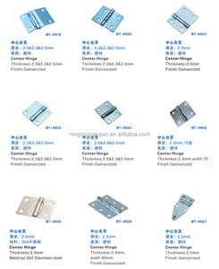 Прочные, по дешевой цене, оцинкованные регулируемые Антикоррозийные бесшумные боковые дверные и оконные аксессуары, петли - Product Image 2