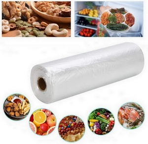 <b>Plastic</b> Produce Bags for Food Storage 12"x20" Clear Grocery Packaging - Product Image 3