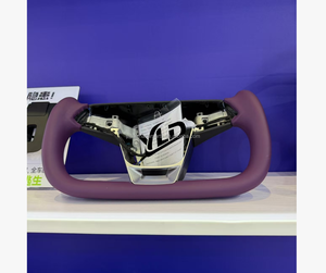 Tesla Model X Y S 3 Yükseltme Yeni Model <span class=keywords><strong>Yoke</strong></span> Plaid Direksiyon Simidi için YLD - Product Image 5