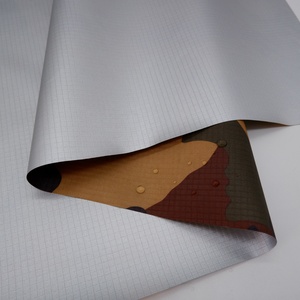 Vải Taffeta 210T 100% Polyester Ngụy Trang Chống Thấm Nước Chất Lượng Cao Với Lớp Phủ Pu Và Bạc Cho Quần Áo Ngoài Trời - Product Image 2