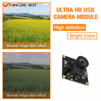 Kamera Konferensi Video Mini Sincerefirst IMX415 Sensor CMOS 8MP 4K HD CCTV USB Modul Kamera IP 4K Sudut Lebar Cahaya Rendah