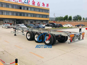2 trục 3 trục 20ft 40ft xương xe tải Trailer Bộ Xương Trailer bán 45ft container Chassis cho Đông Nam Á thị trường - Product Image 2